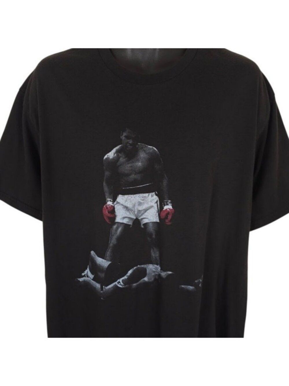 Muhammad Ali T Shirt Mens Size 2XL Black The Greatest Boxer Boxing